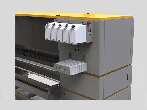 Thermal sublimation paper machine 2