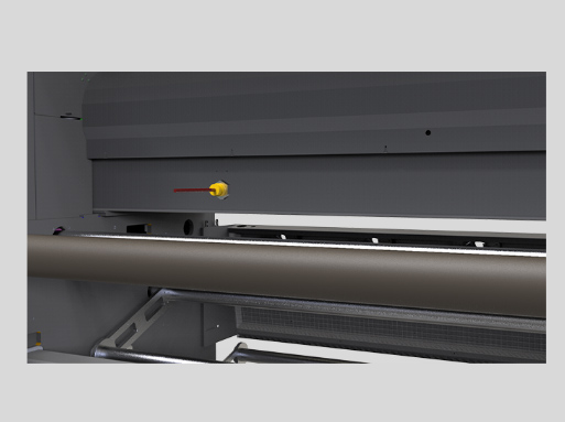 Thermal sublimation paper machine 8