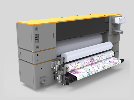 Thermal sublimation paper machine 9