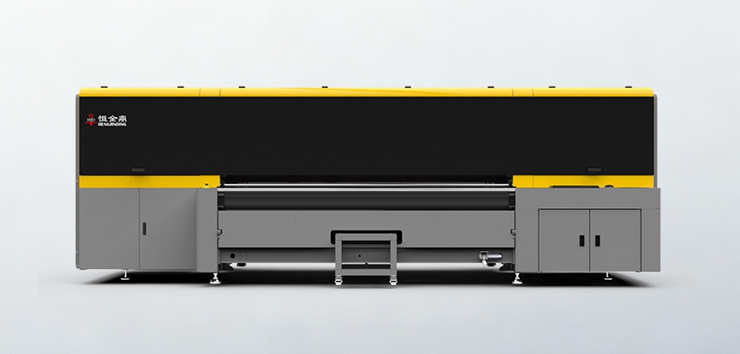 High-speed printers with automated wash, protection