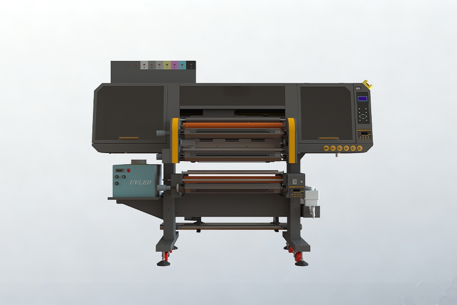 High-speed HJD UV DTF printer ensures vibrant, precise 3D prints