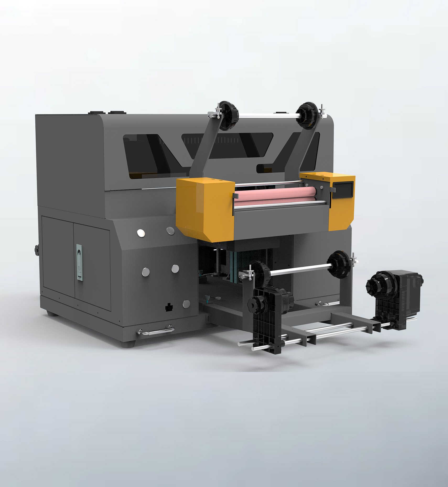 3-in-1 UV Printer (Cylindrical/Flatbed/Roll-to-Roll) 3-in-1 UV Printer (Cylindrical/Flatbed/Roll-to-Roll)