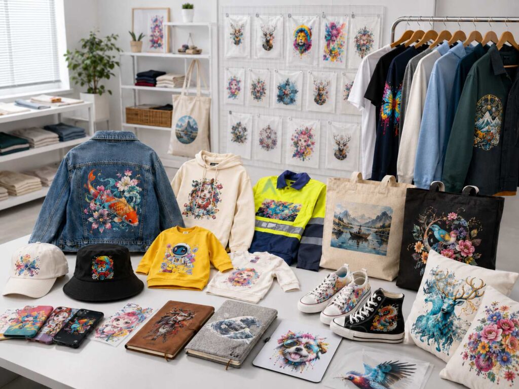 A DTF printer is a practical choice for apparel producers that need colorful transfers