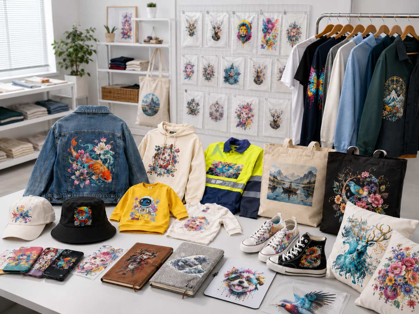 A DTF printer is a practical choice for apparel producers that need colorful transfers